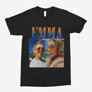 Emma Chamberlain Retro Internet Culture Fan Gift T-Shirt